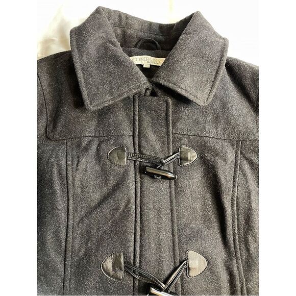 Company by Ellen Tracy Hooded Wool Blend Peacoat - Picture 10 of 16